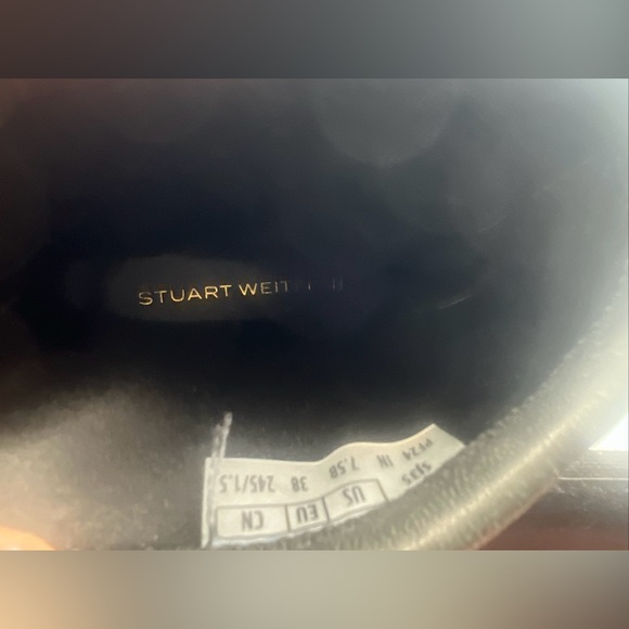 Stuart Weitzman Odetta City 25 Ankle Stretch Pull On Leather Bootie Size 7.5 NEW - Picture 14 of 14